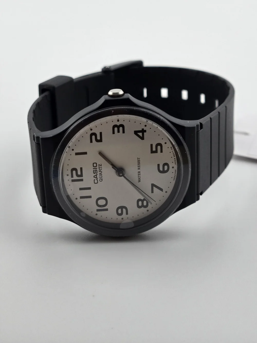 Casio MQ-24 Unisex Quartz Watch Black Resin Strap 34mm New 1330 Movement